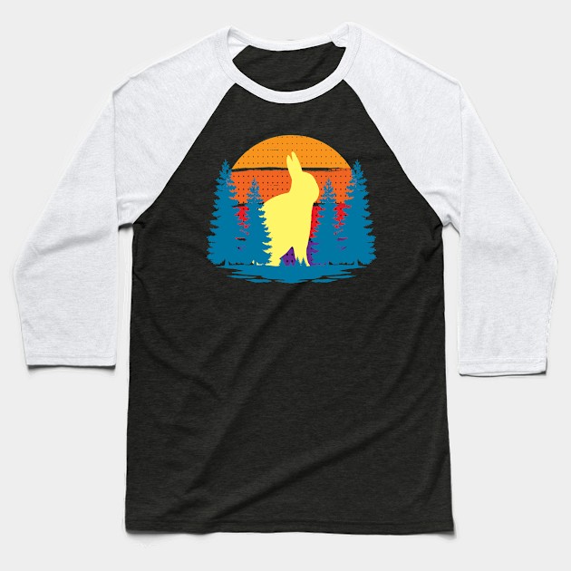 Nature aninal Baseball T-Shirt by Tuye Project